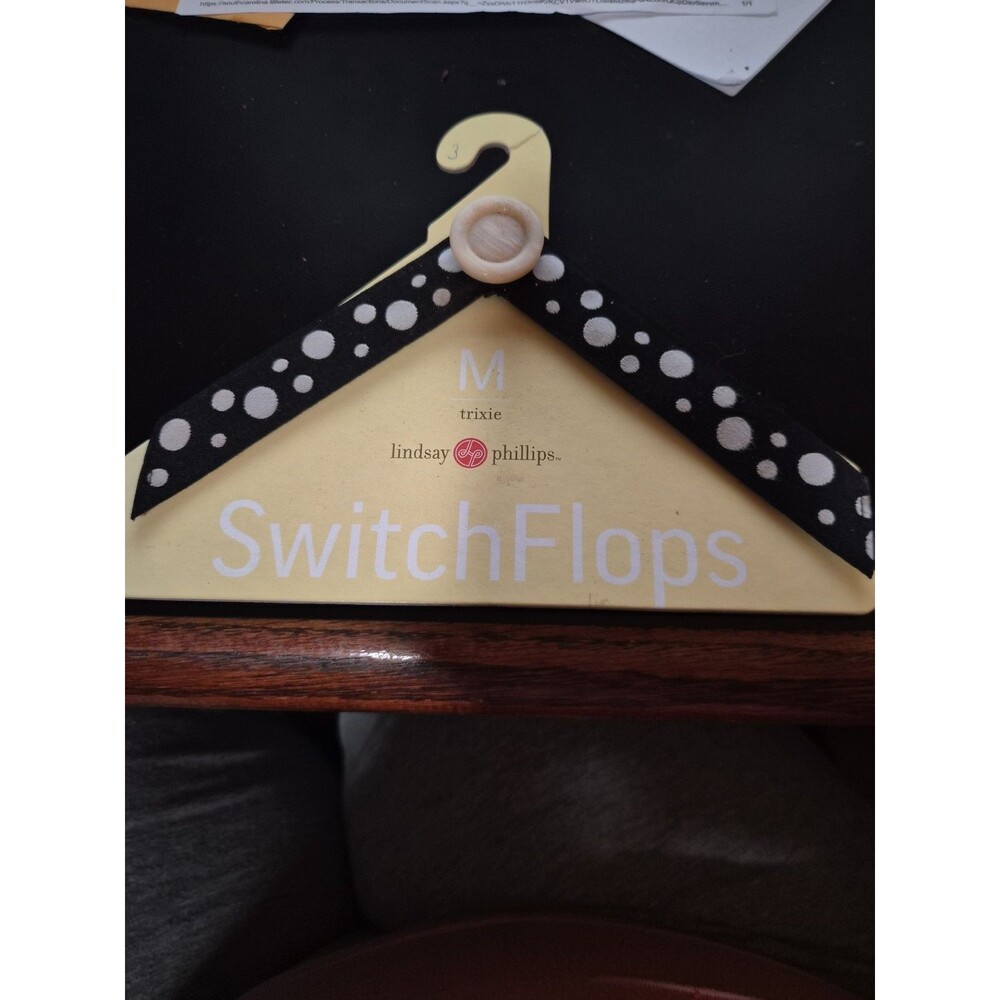Lindsay Phillips SwitchFlops Interchangeable Trixie M Polka Dot
